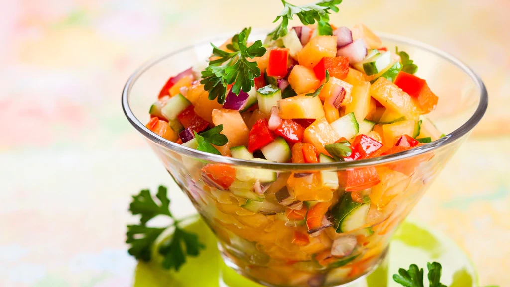 Image of Tarragon Melon Salsa