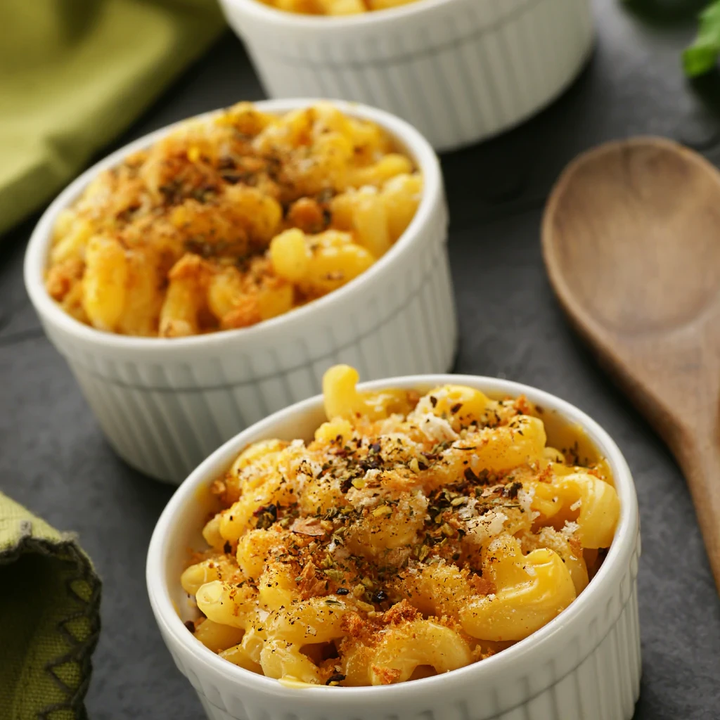 Herbed Breadcrumb-Topped Macaroni and Cheese Recipe