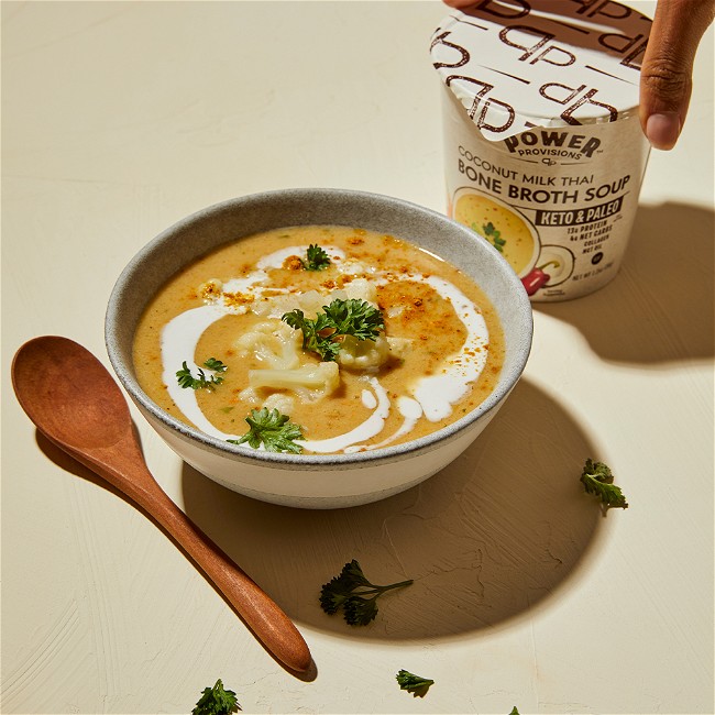 Image of Keto Cauliflower Soup