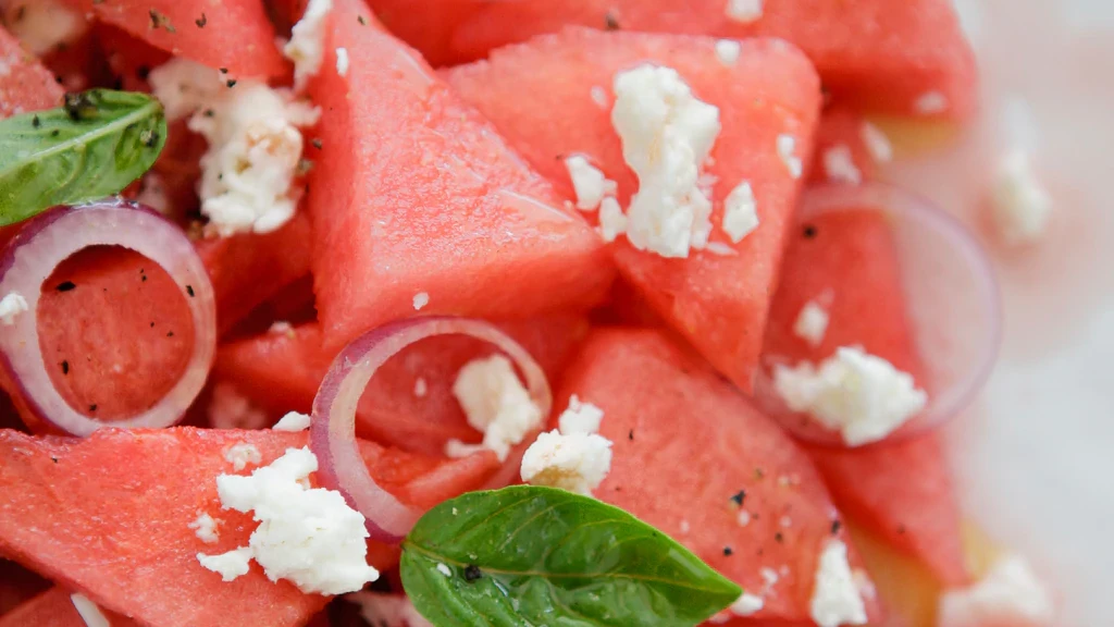 Image of Balsamic Watermelon Salad
