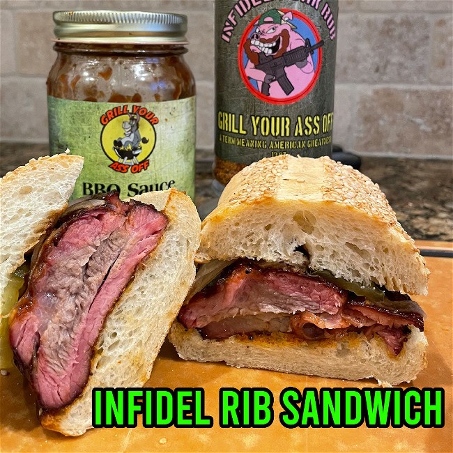 Image of Infidel Rib Sandwich 