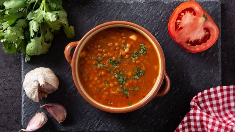 Image of Spiced Carrot & Lentil Soup