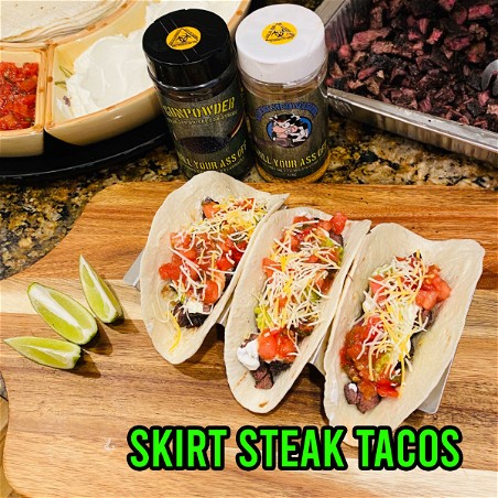 Image of Gunpowder Skirt Steak Tacos 