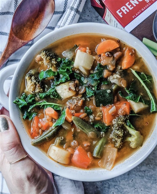 Image of Detox Lentil Vegetable Soup by @coconutkate