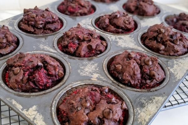 Image of Place the muffins in a preheated oven and bake for...