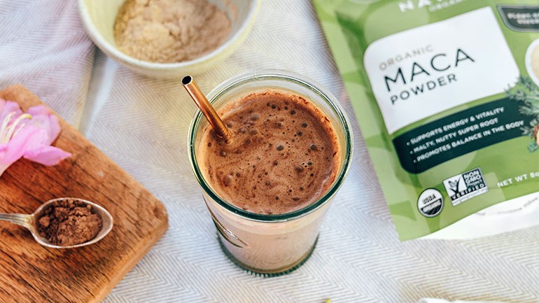 Image of Superfood Cacao Adaptogenic Iced Latte Recipe