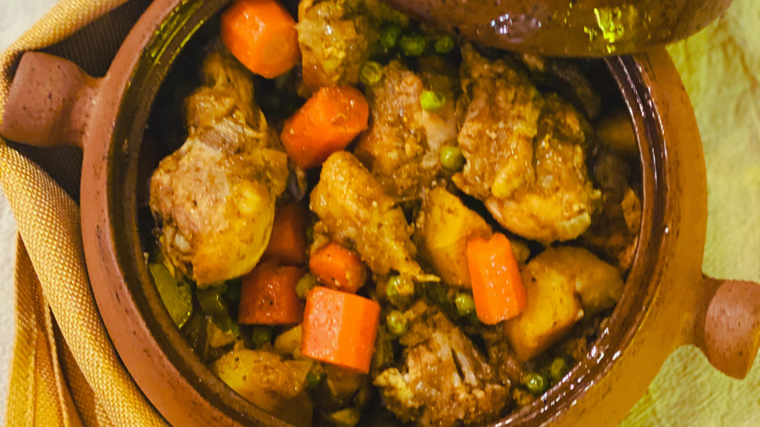 Moroccan chicken tagine