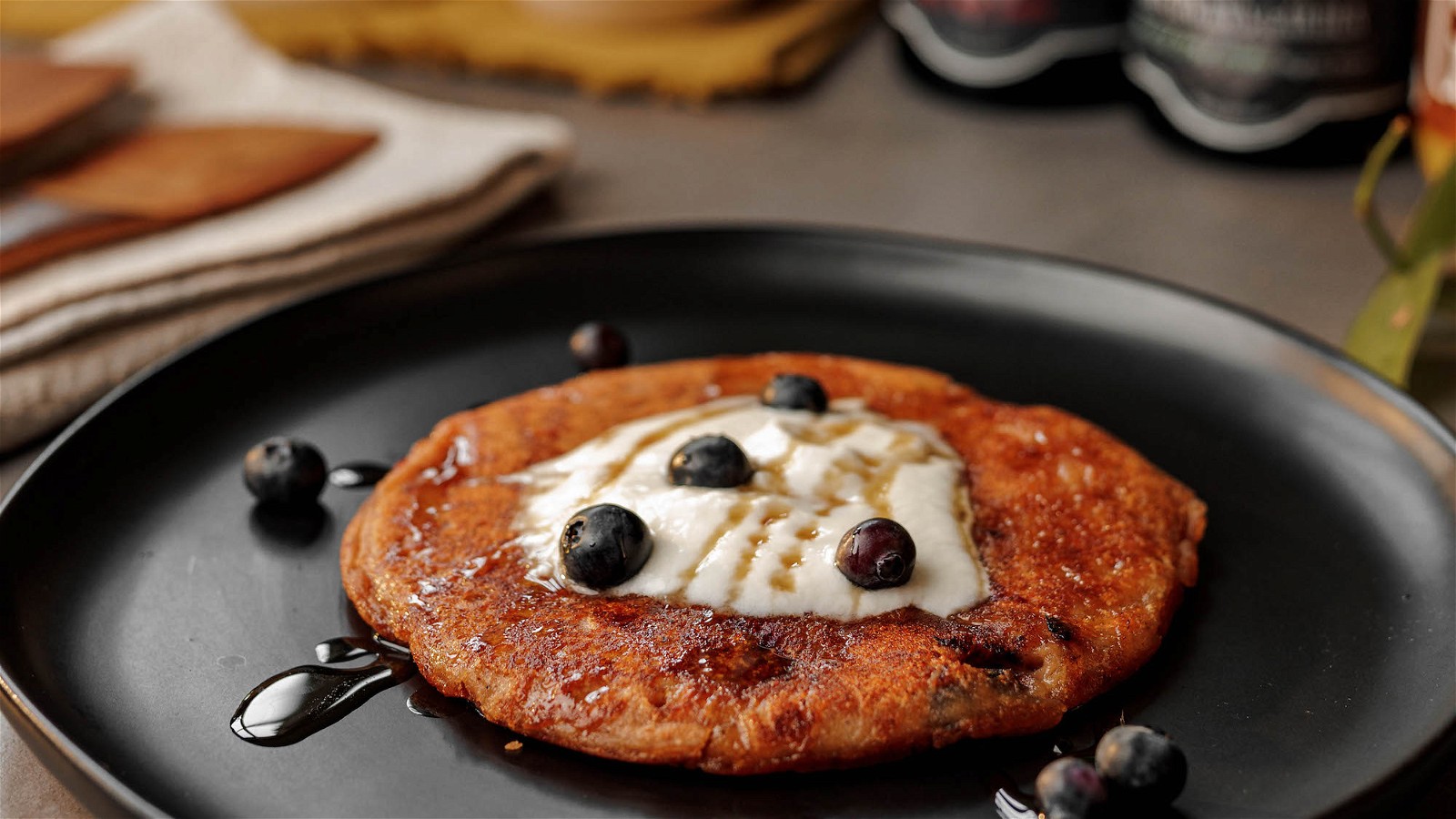 Image of Red Velvet Heirloom Pancakes