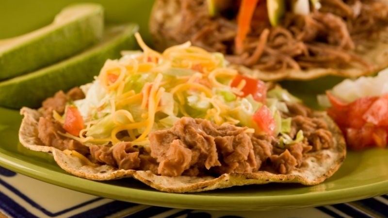 Image of Pinto Bean Tostadas