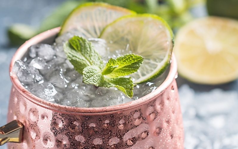 Lemon And Ginger Mule