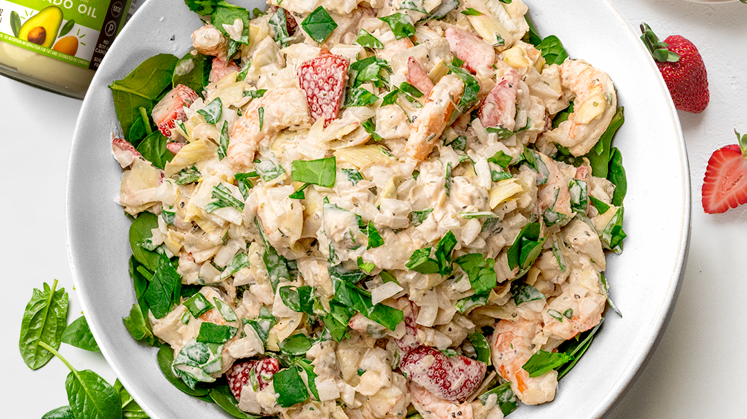 Image of Creamy Shrimp Salad with Mayonnaise