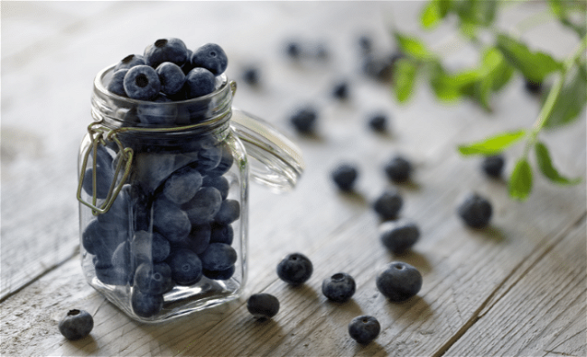 Image of Preserved Blueberries