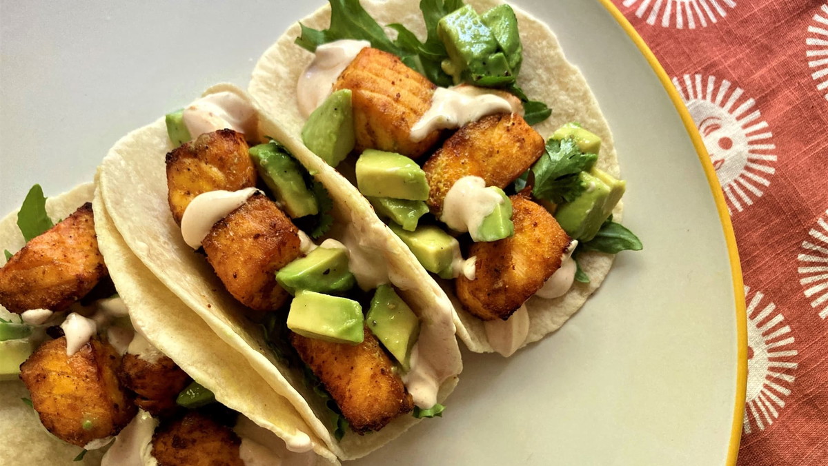 Golden Thai Salmon Nuggets