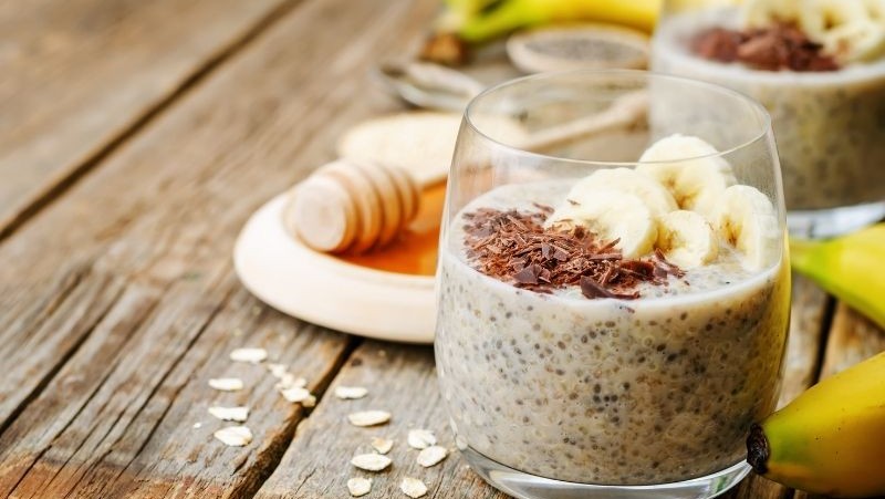 Image of Chia & Almond Overnight Oats