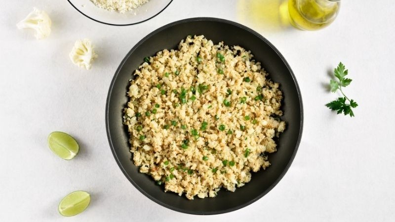 Image of Cauliflower Fried Rice With Prawns