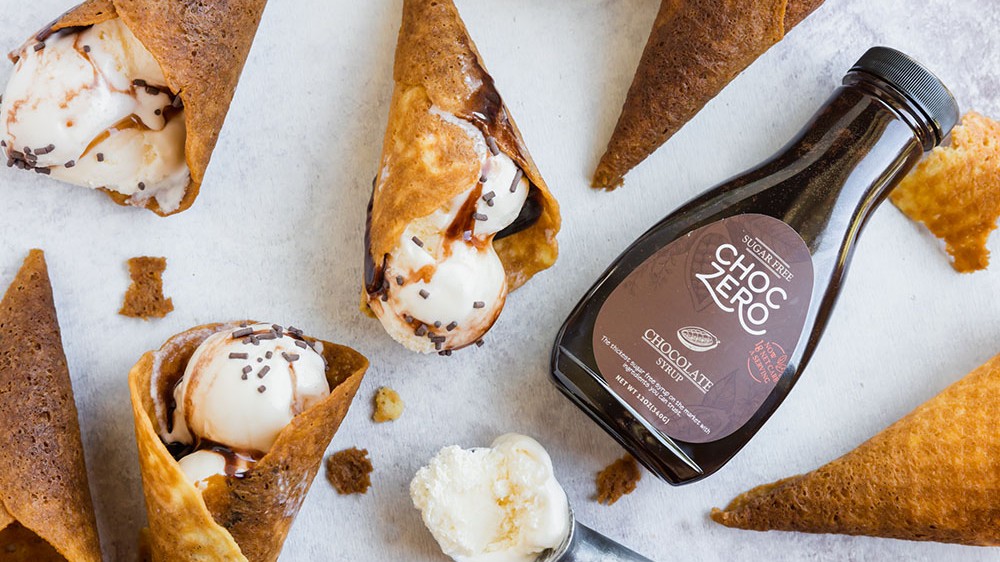 Image of Make Your Own Sugar Free Keto Waffle Cones