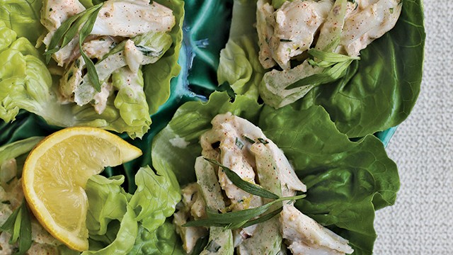 Image of Virginia Willis' Crab & Celery Rémoulade Wraps