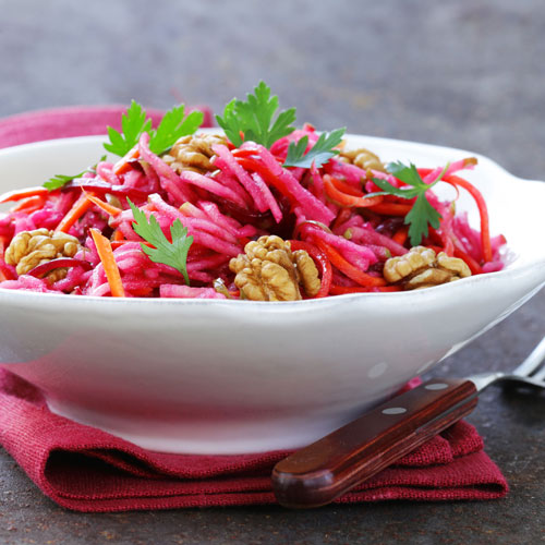 Image of SPICED SHREDDED BEET AND CARROT SALAD