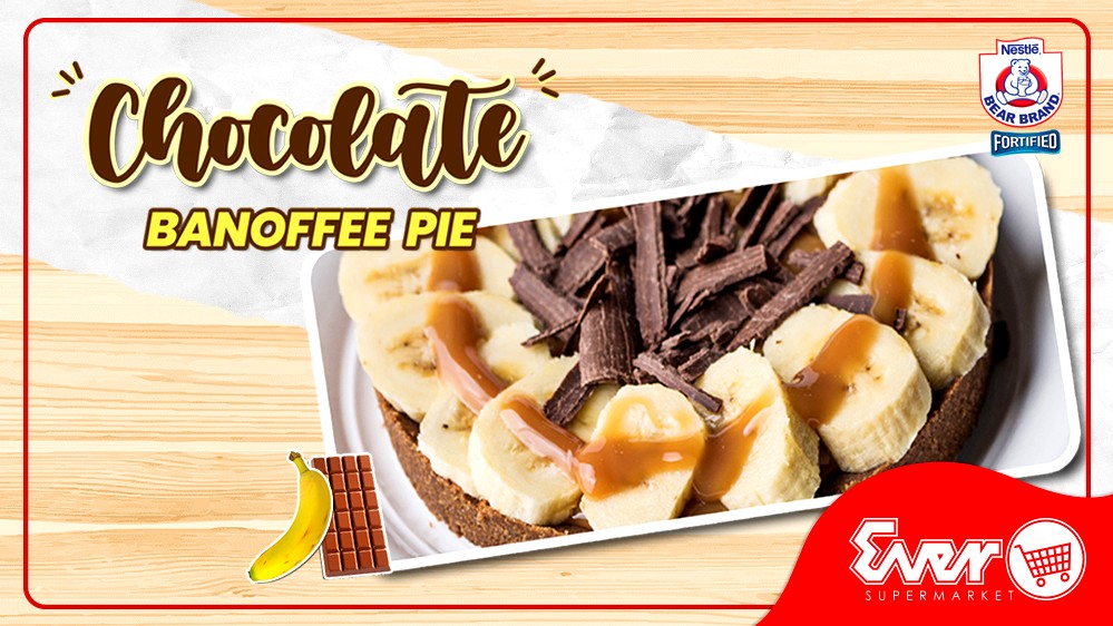 Image of Bear Brand Chocolate Banoffee Pie