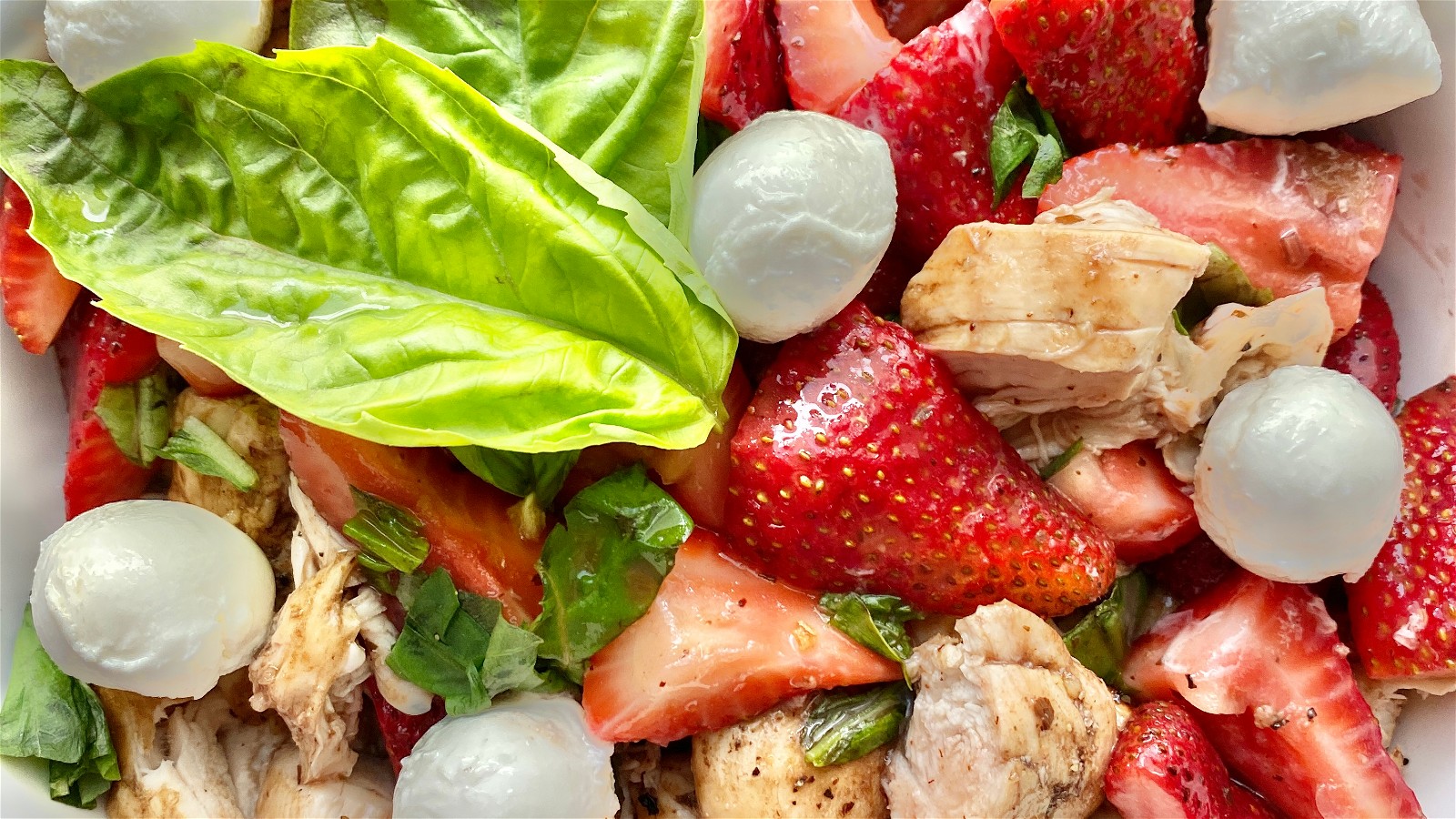 Image of Strawberry Basil Chicken Salad