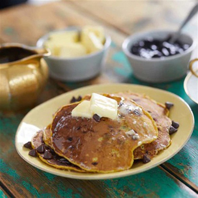 Image of Gold Milk Pancakes Recipe