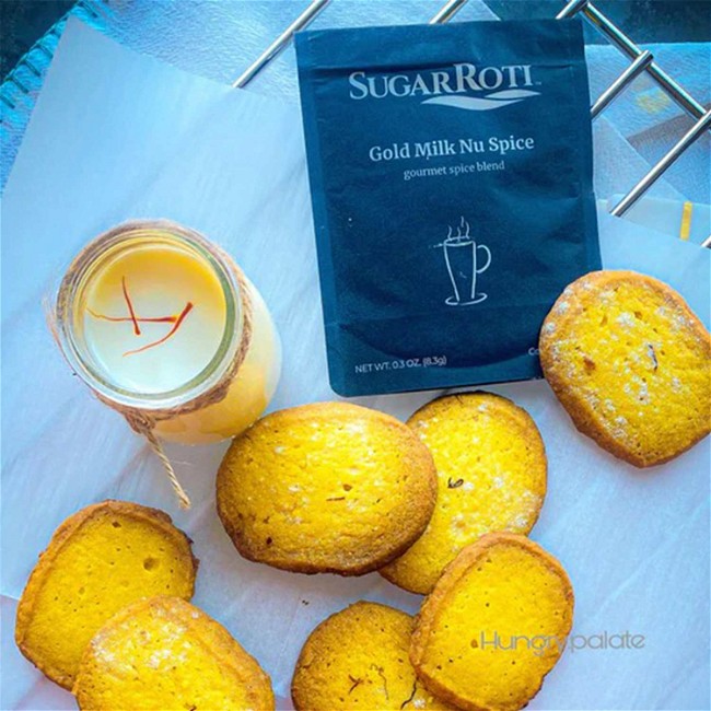 Image of Golden Milk Spiced Turmeric Cookies Recipe
