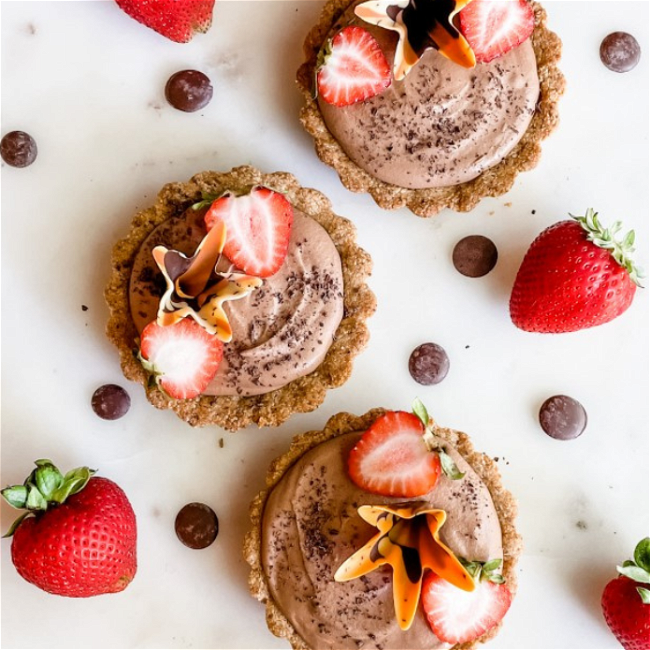 Image of Oat M!lk Chocolate Gluten-Free Tarts
