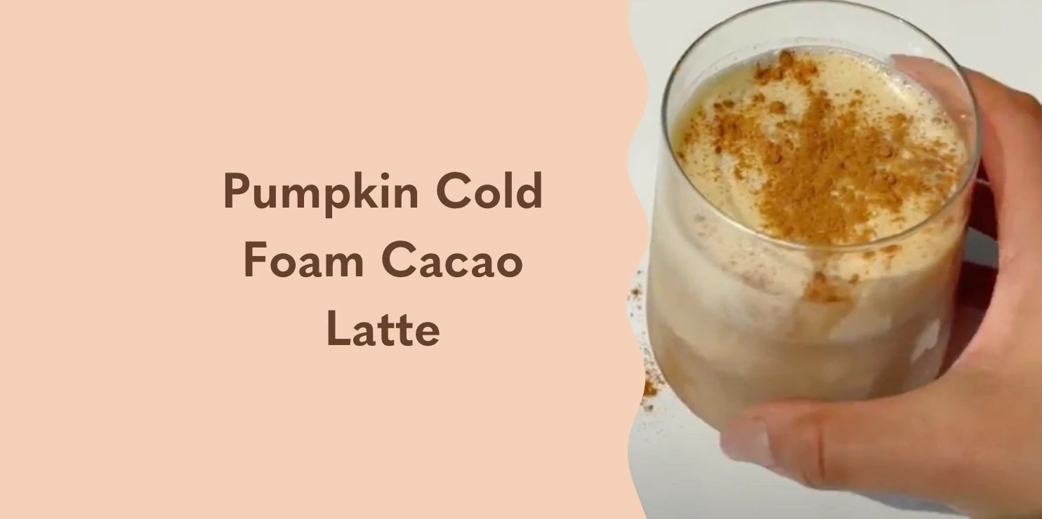 Image of Pumpkin Cold Foam Cacao Latte
