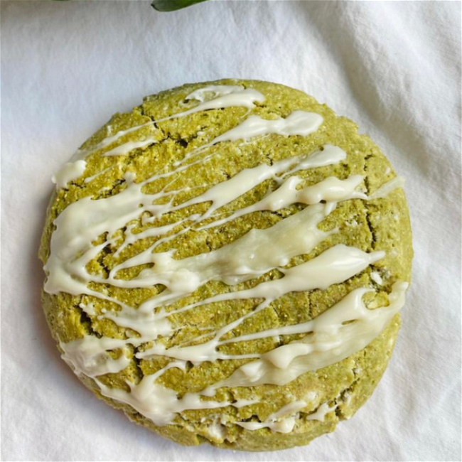 Image of Single Serving Matcha White Chocolate Cookie