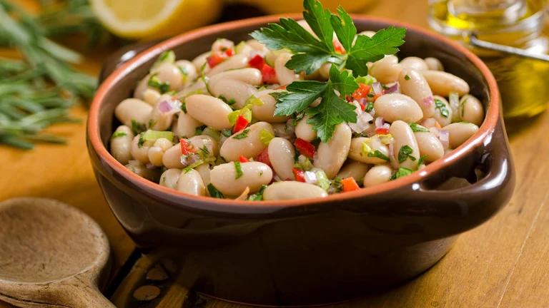 Image of White Bean & Mint Salad with True Lemon Vinaigrette