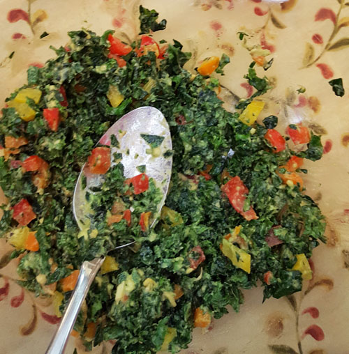Image of HAIL TO THE KALE SALAD