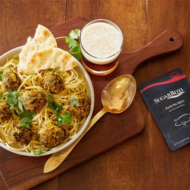 Image of Pork & Spinach Meatballs Recipe