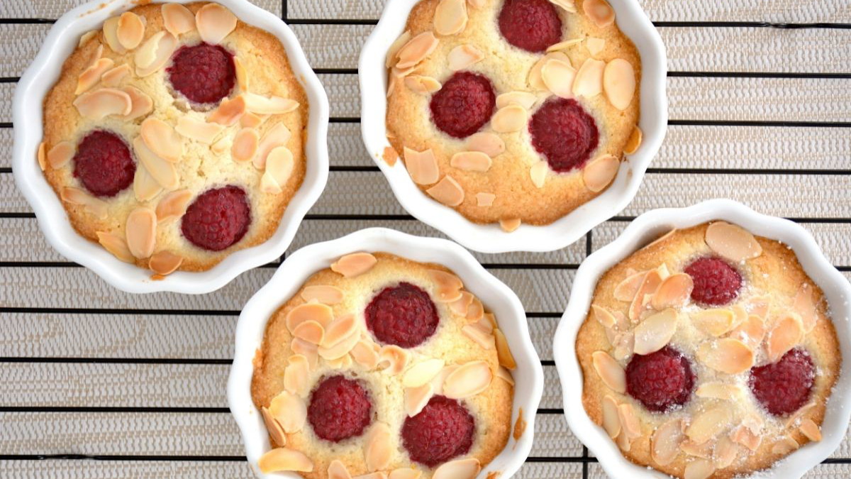 Image of Almond Raspberry Financiers