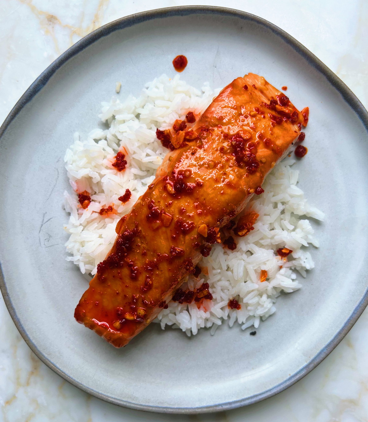 Mike's Hot Honey Salmon