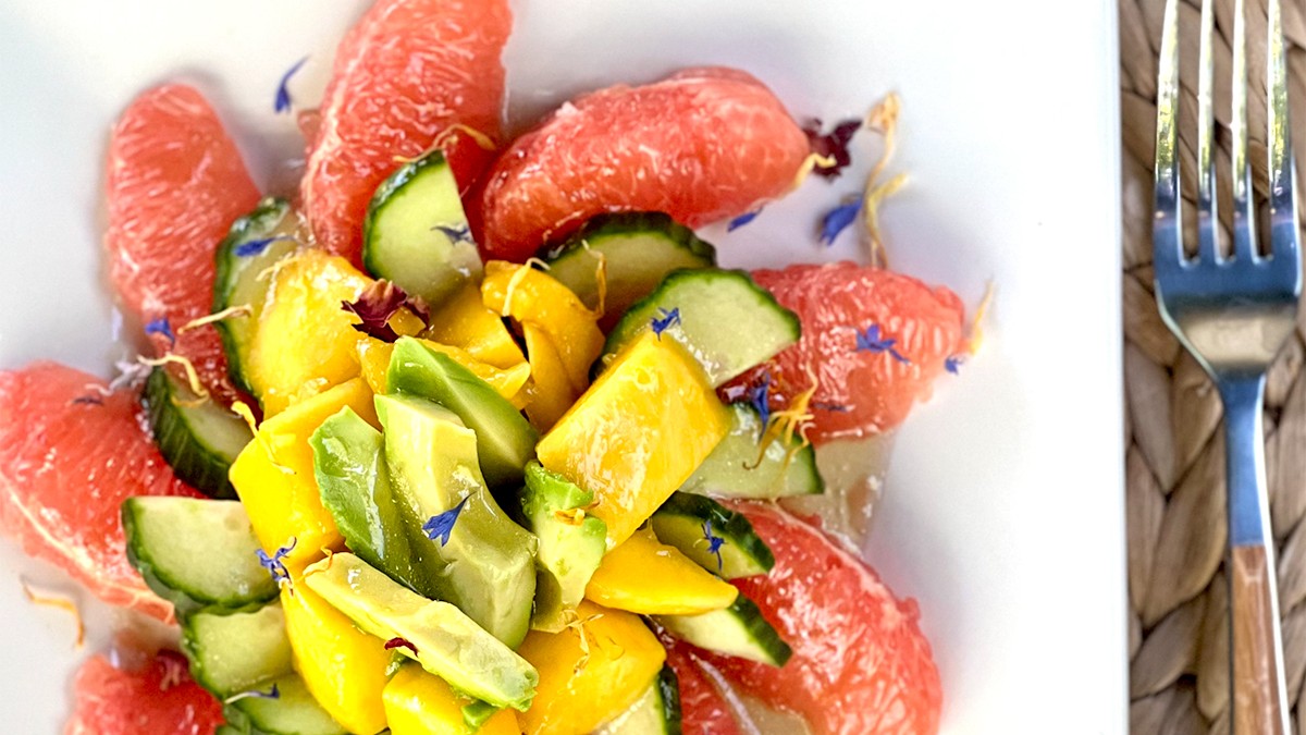 Image of Mango and Grapefruit Salad