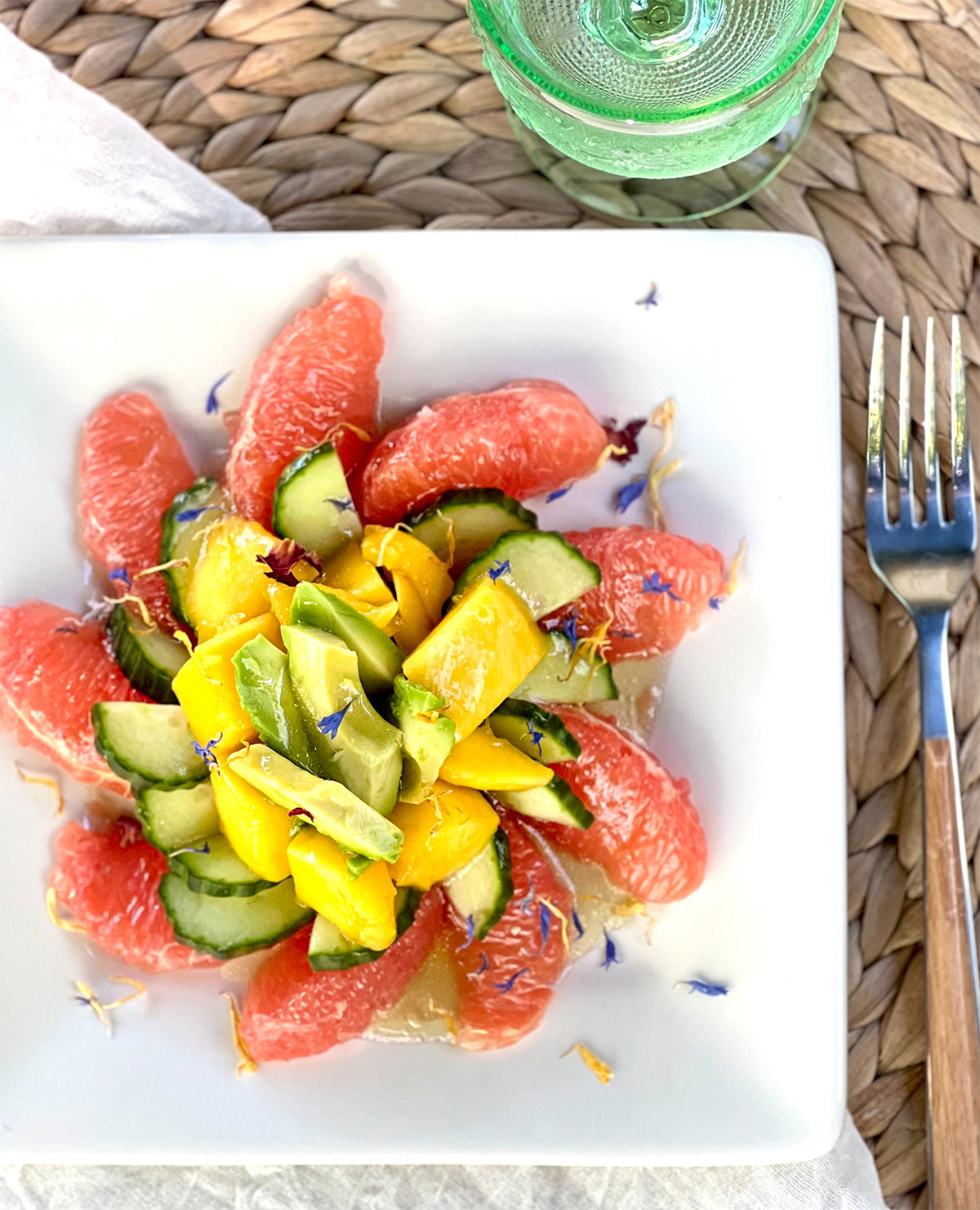 Mango and Grapefruit Salad