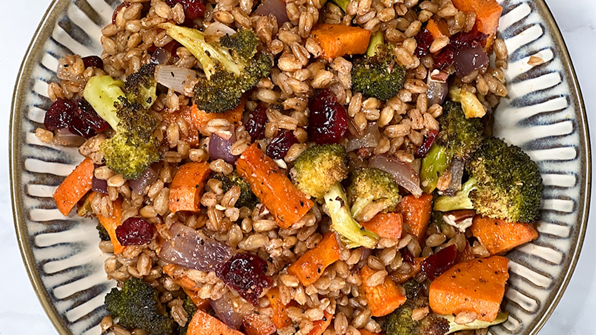 Image of Roasted Veggie Farro Salad