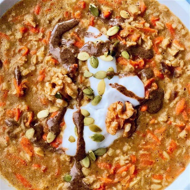 Image of Easy Glowing Carrot Cake Oats