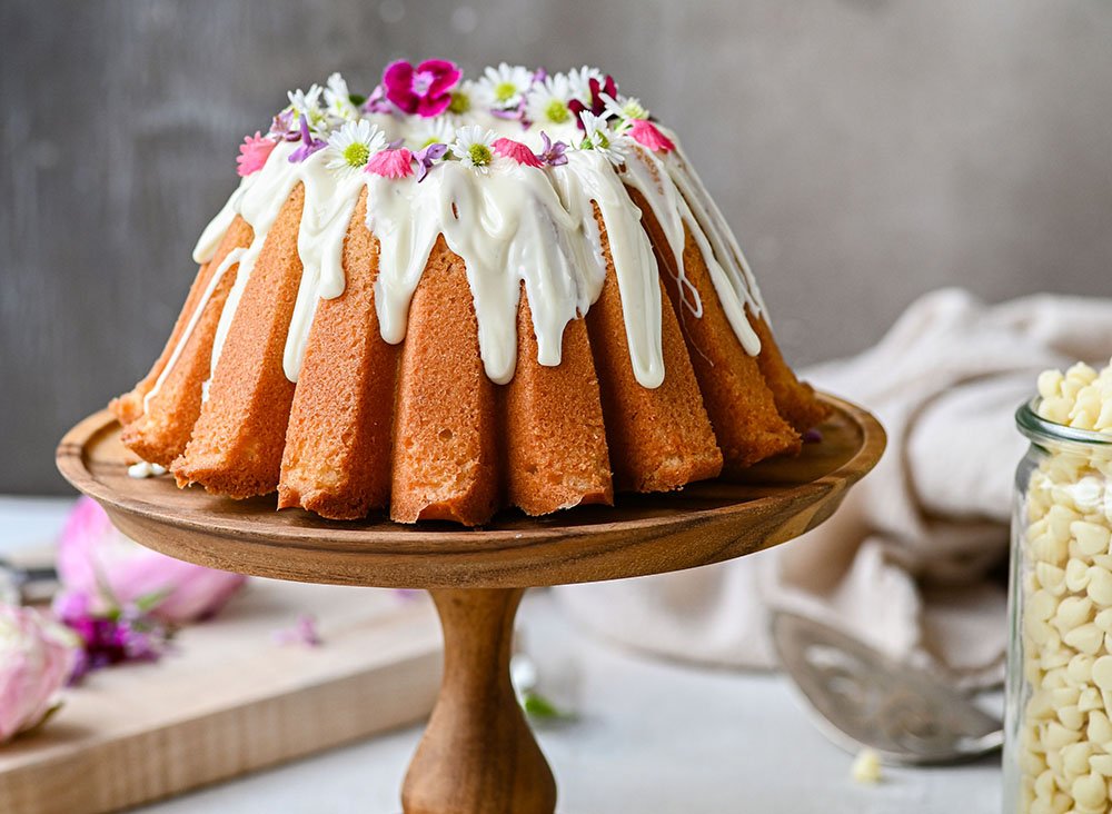 Buttermilk Pound Cake With Brown Butter Icing - A Southern Soul