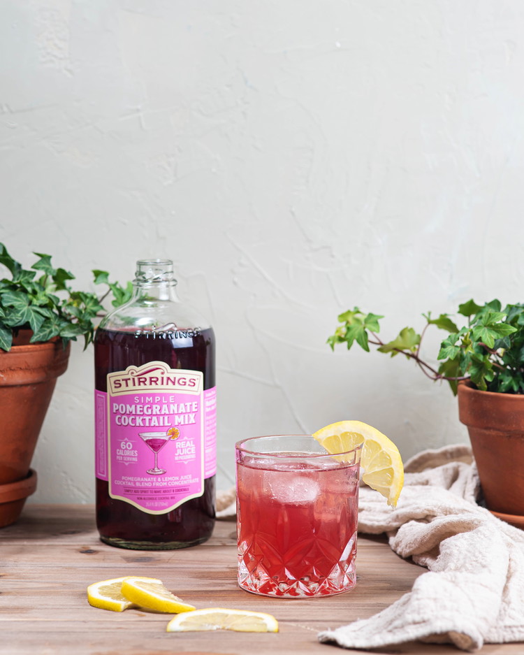 Image of Garnish with a lemon wedge or fruit of your choice, and enjoy!