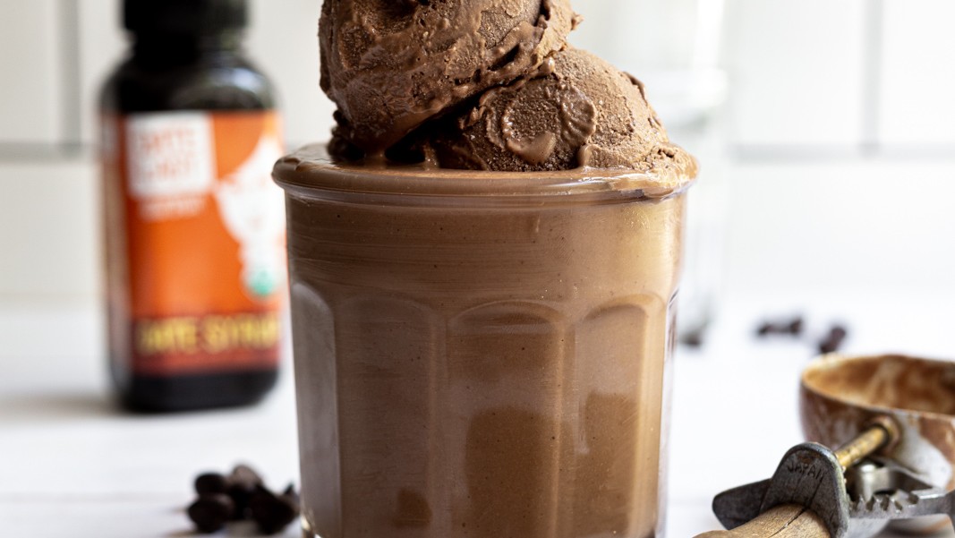 Image of Date-Sweetened Vegan No-Churn Mocha Chip Ice Cream