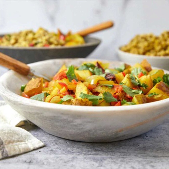 Image of Potato, Onion & Tomato Curry Recipe