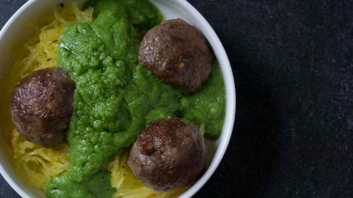 Image of Green Spaghetti & Mulay's Meatballs