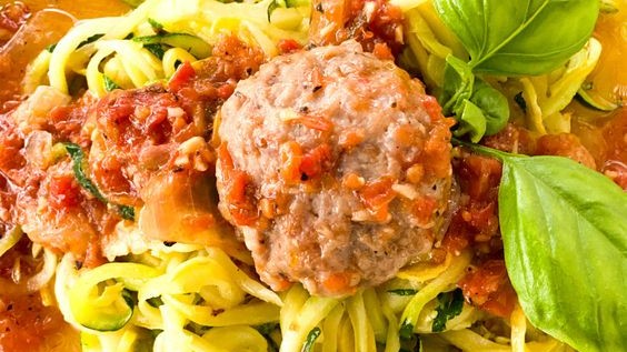 Image of Zoodles & Meatballs