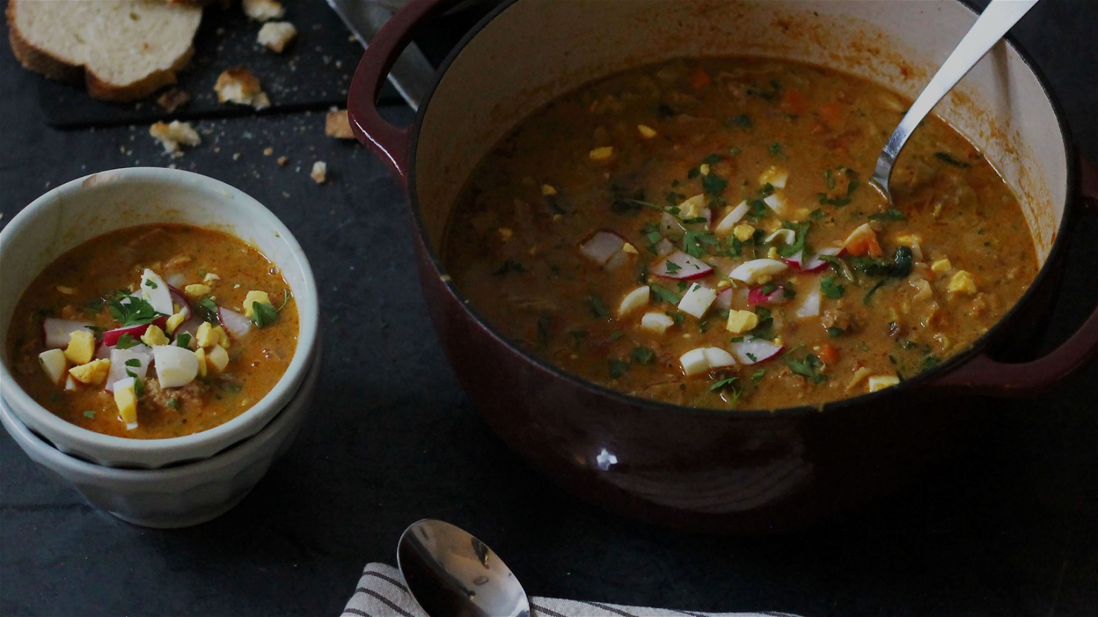 Image of Chorizo and Chickpea Soup