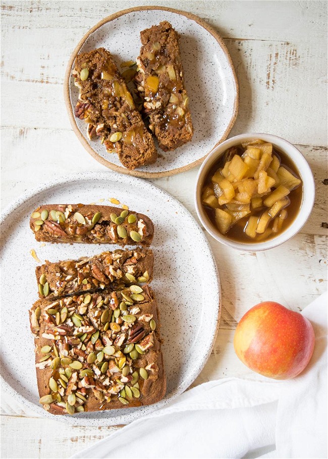Image of Simple Spiced Apple Bread