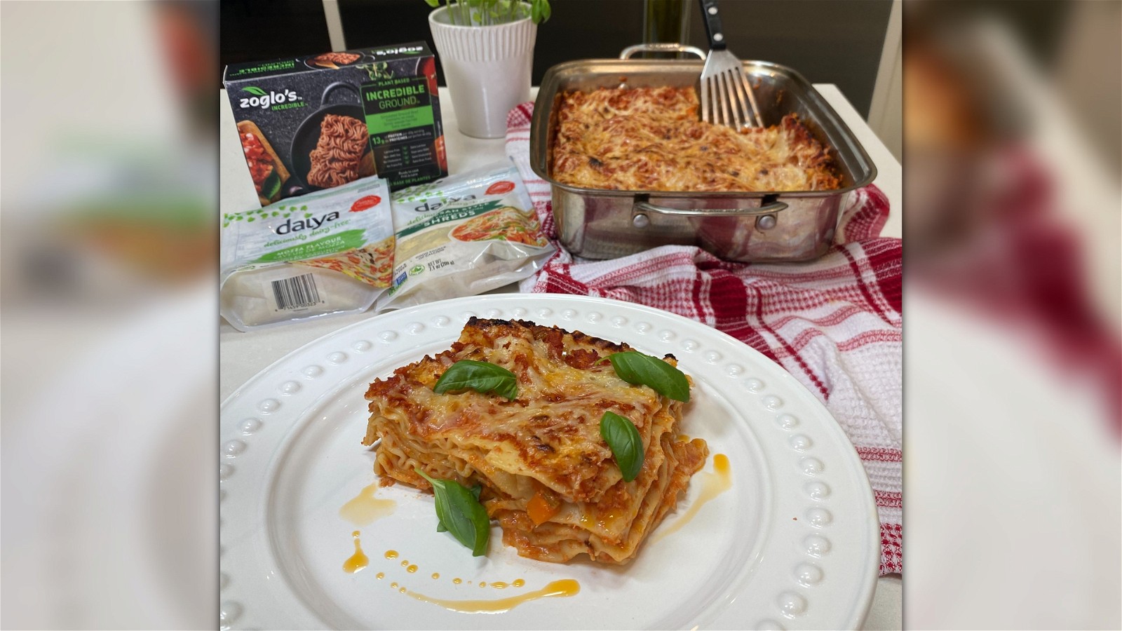 Image de lasagnes végétaliennes comme AUCUNE autre