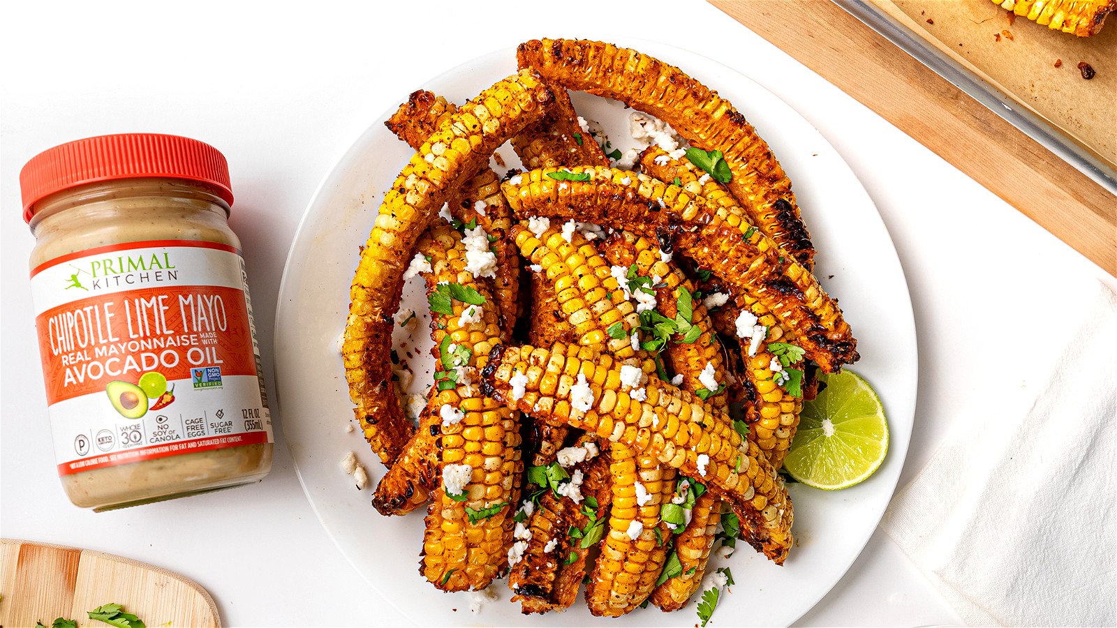 Image of Grilled Corn Ribs Recipe