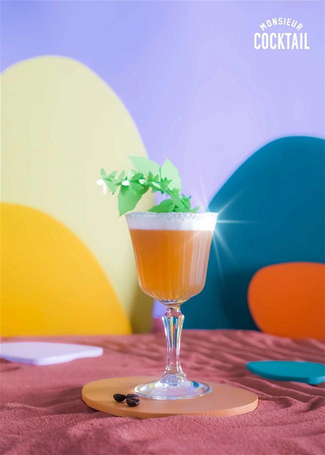 Image of Amaretto sour au café sans alcool