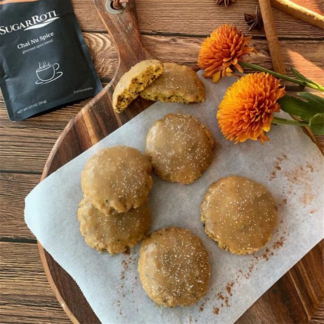 Image of Pumpkin Chai Sugar Cookies Recipe